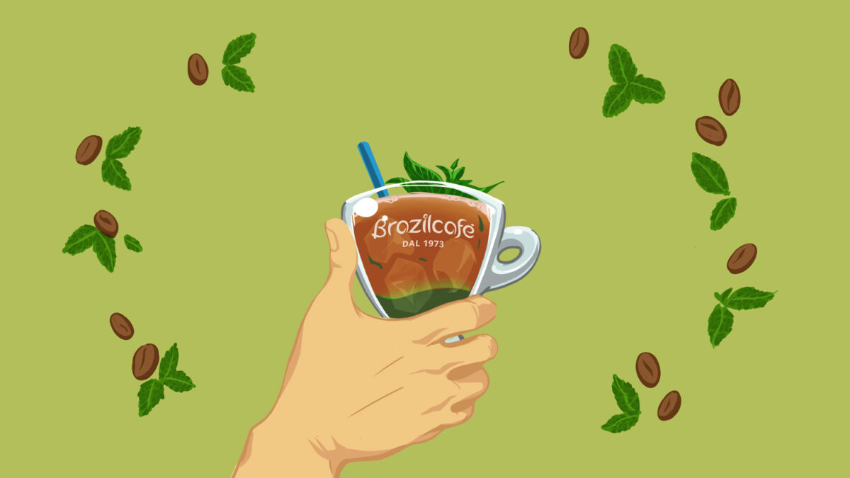 Káva Mojito, osvěžující letní nápad